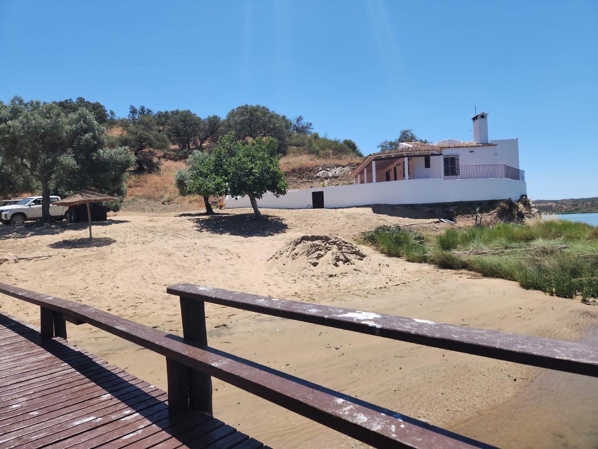 Magnifica Casa A Orillas Del Guadiana Huelva Esterno foto